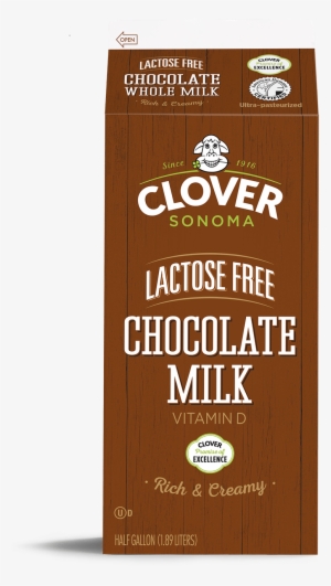 Clover Sonoma Lactose Free Chocolate Milk - Clover Ice Cream, Chocolate Fudge Brownie - 1.5 Qts