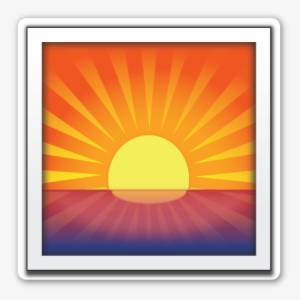 Sunrise - Sunset Over Buildings Emoji