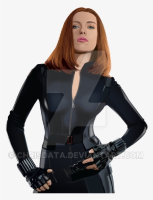 Lovely Scarlett Johansson Black Widow Wallpaper Avengers - Vector ...