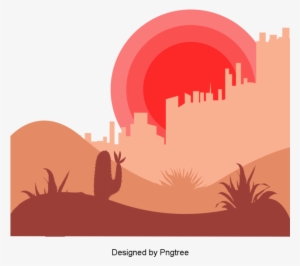 Beautiful, Cool, Cartoon, Lovely, Hand-painted, Sunrise, - Cartoon