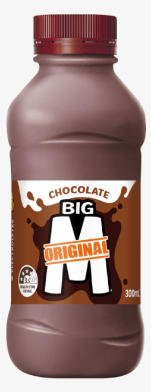 Big M Flavoured Milk Chocolate 300ml Bottle