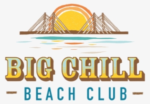 Sunrise & Surfboard Copy - Big Chill Beach Club Logo