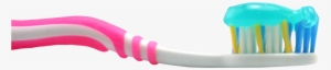 Tooth Brush With Tooth Paste Png Image - Toothbrush With Paste Png