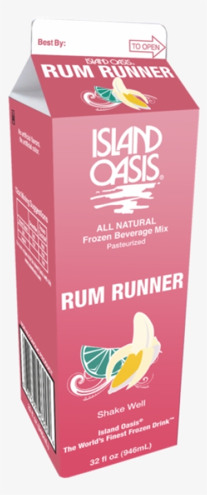 20046 Io Rum-runner 32 Oz Carton - Island Oasis Rum Runner