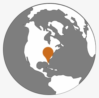 Globe Icon - Earth Png Globe White