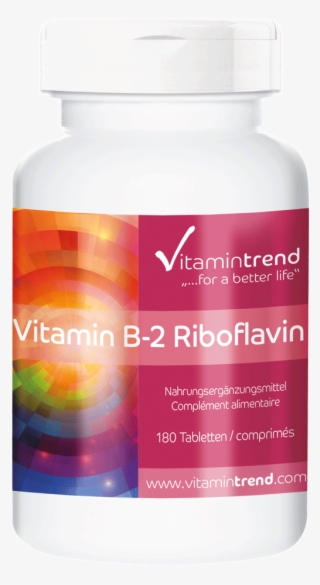 Vitamin B2 Riboflavin 100mg 180 Tablets, Vegan, Bulk - Riboflavina