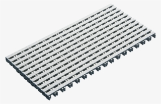 Quiet-flow Straight Parallel Swimming Pool Grate - Brush