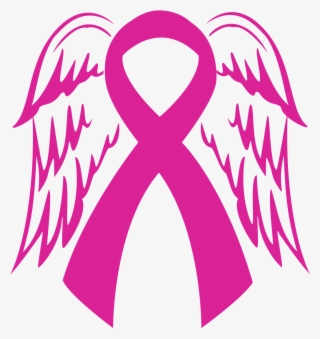 Ta Ta Rebels, Inc - Angel Wing Breast Cancer Ribbon