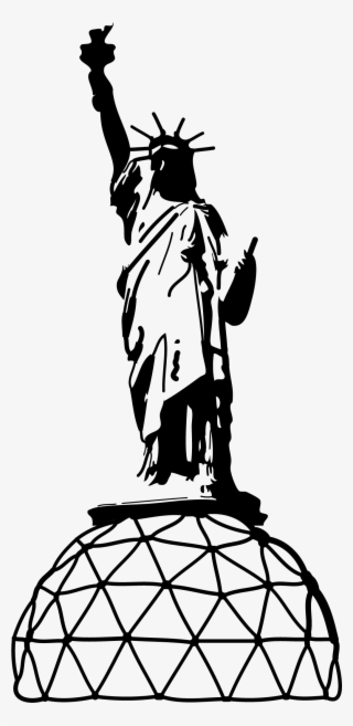 Statue Of Liberty Line Art - Statue Of Liberty