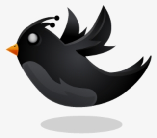 Black Twitter Bird