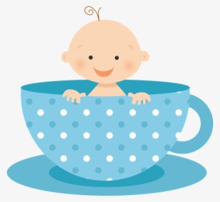 650 X 599 12 0 - Baby In A Teacup Clipart