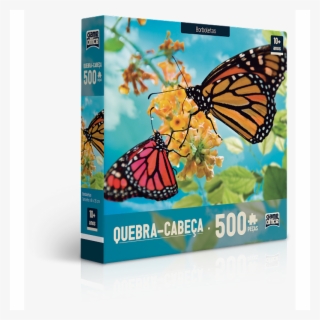 Qc 500 Pecas Borboletas Embalagem - Monarch Butterfly
