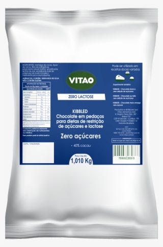 Chocolate Em Pedaços Zero Lactose Kibbled - Kibbled Chocolate