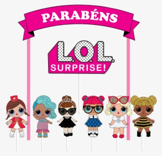 Topo Bolo Lol - Cake