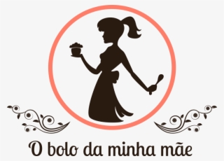 Logo 'o Bolo Da Minha Mãe' - Recipe Book Clip Art