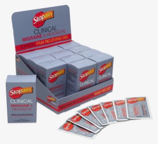 Stopain Clinical Migraine & Headache Is Formulated - Carton