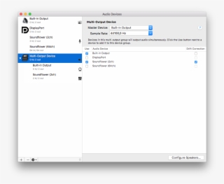 Enter Image Description Here - El Capitan Sound Input