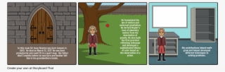 Isaac Newton - Cartoon