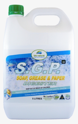 Specially Formulated To Liquefy Soap, Grease And Paper - Plastic Bottle