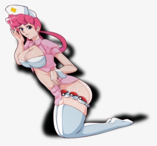 Nurse Joy Waifu Sticker - Snowboarding