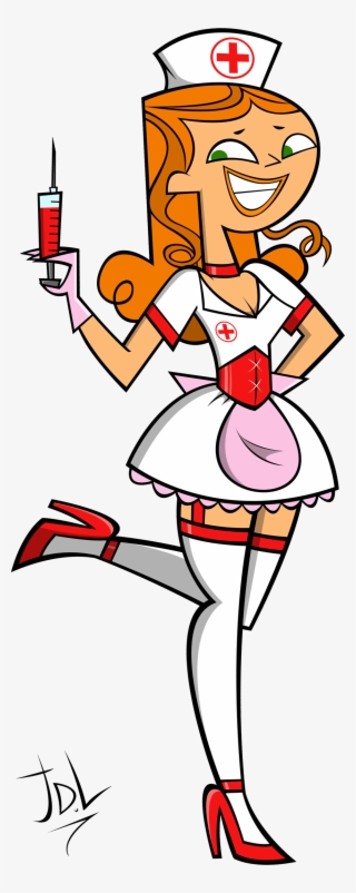 Nurse Izzy - Cartoon Drawing Of A Nurse