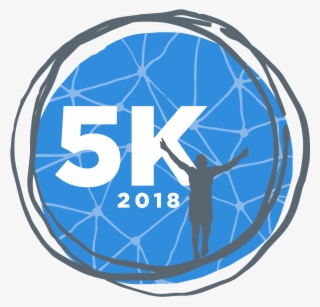 Movin' & Shakin' 5k Logo - Circle