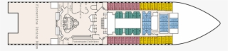 Princess Cruises Sun Class Dawn Deck 05 Plaza - Floor Plan