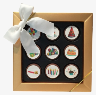 "happy Birthday" Mini Chocolate Covered Oreos Gift - Mozartkugel