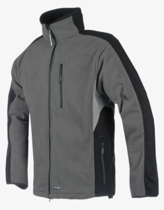 Grey/black/grey - Leather Jacket