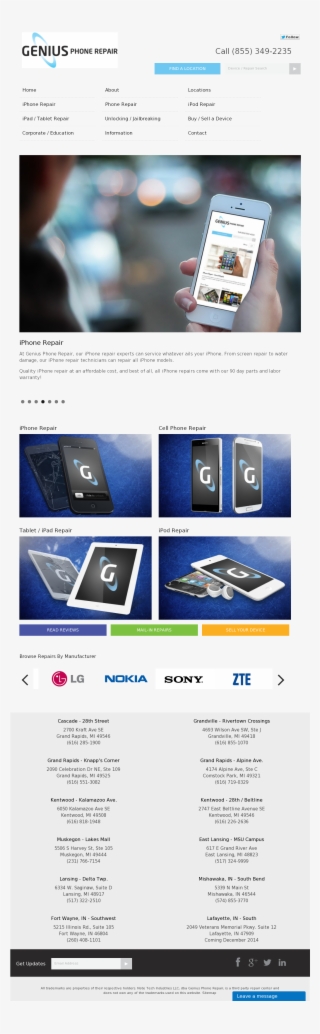 Genius Phone Repair Competitors, Revenue And Employees - Smartphone