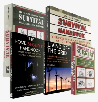 Jim's Survival Book Library Essentials - Flyer
