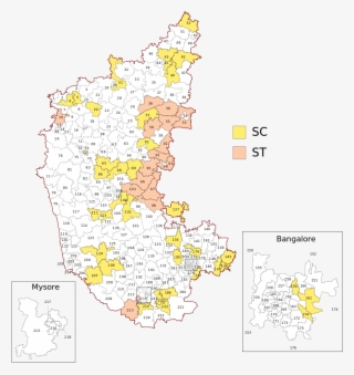 Karantaka Election 2018 Candidates List - Map