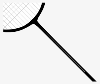 Badminton Clipart Single - Tennis Racket