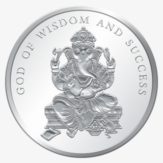 Moah Lord Ganesha Coin - Ganesh Ji Silver Coins