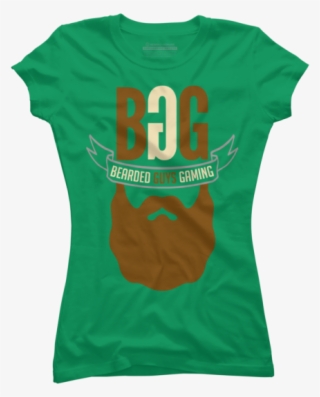 Beardedguysgaming Single Beard Logo Juniors - T-shirt