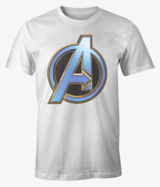 Avengers Logo Blue - Lustige Faschings T Shirt