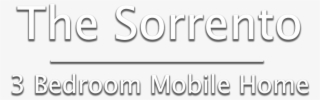 Sorrento Mobile Home - Black-and-white