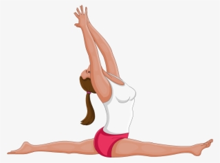 Monkey Pose Is Named After The Monkey God Of Hindu - Girl