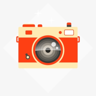 Camera Photography Icon - Camara Fotografica Vector Png Color