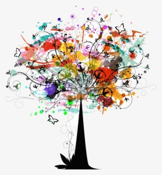 Donate Now - Colorful Vector Tree Png