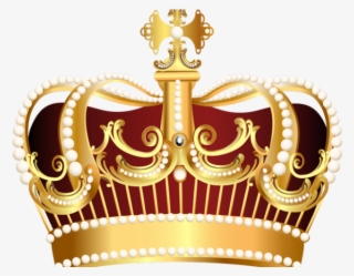 Golden Clipart Round Crown - Golden Crown Transparent Background