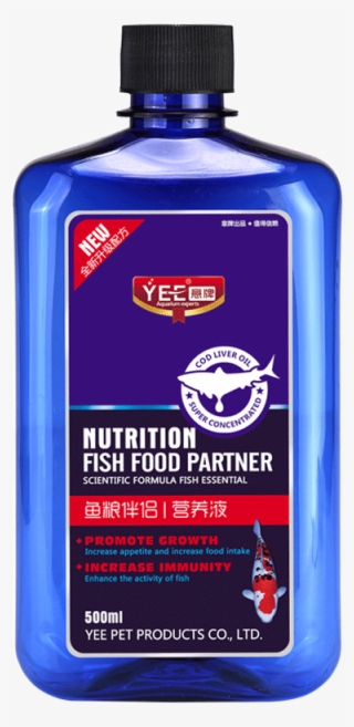 Color Classification, Fish Food Companion 200ml Bottled - Plastic Bottle