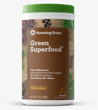Green Superfood Chocolate - Caffeine