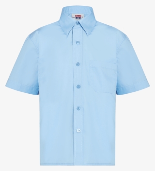 Light Blue School Shirt S/s