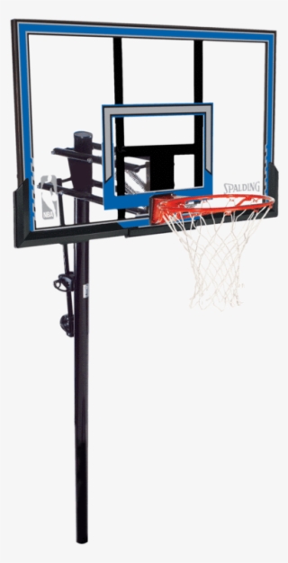 Spalding 50" Polycarbonate In-ground Basketball Hoop - Spalding 44 Acrylic Backboard And Bracket Combo