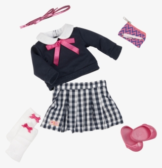 Pretty Preppy Outfit For 18-inch Dolls - Doll