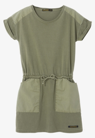 Finger In The Nose School Jersey Short Sleeve Dress - One-piece Garment