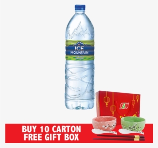 F&n Ice Mountain 12 X - 1 Bottle Of Mineral Water Cactus