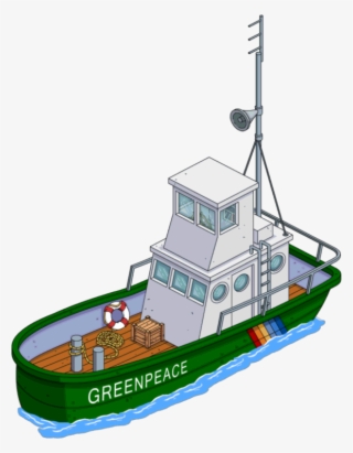 Greenpeace Boat - Fishing Trawler