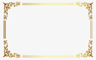 Gold Frame Border Png